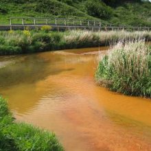 Mine water pollution of a watercourse at Saltburn