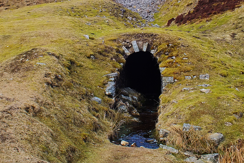 Mine water and flow at Old Gang