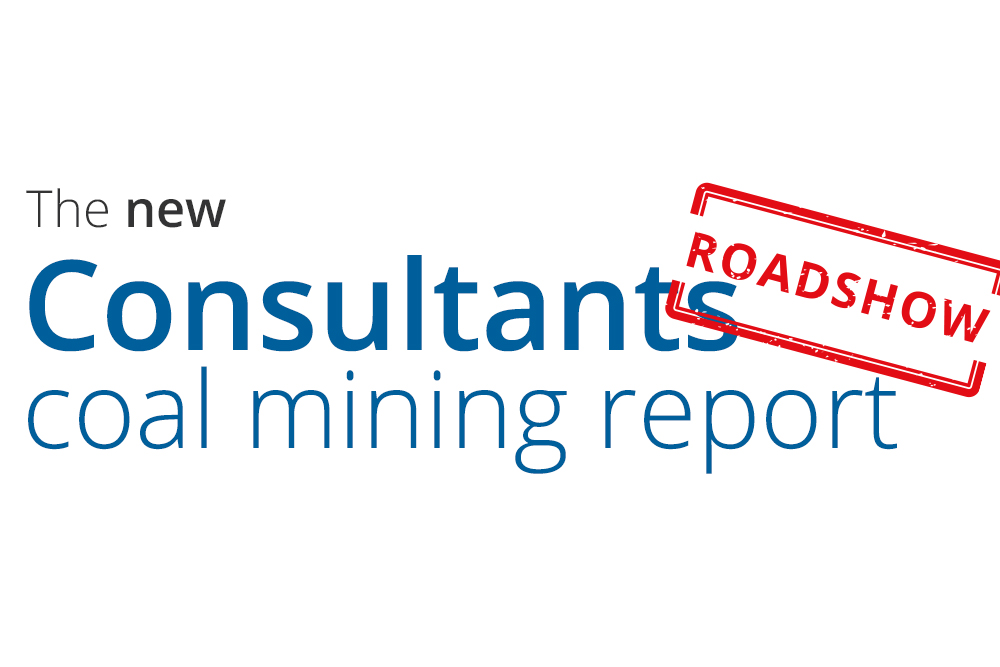 Consultants coal mining report roadshow