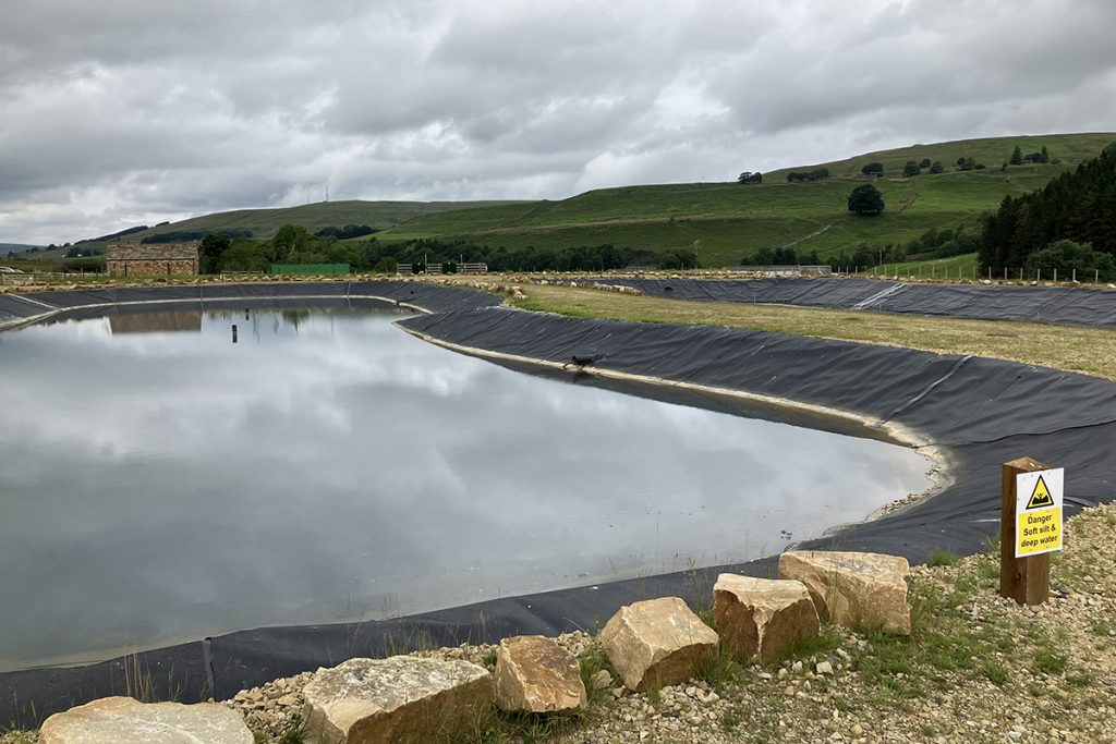 Nent Haggs mine water treatment site