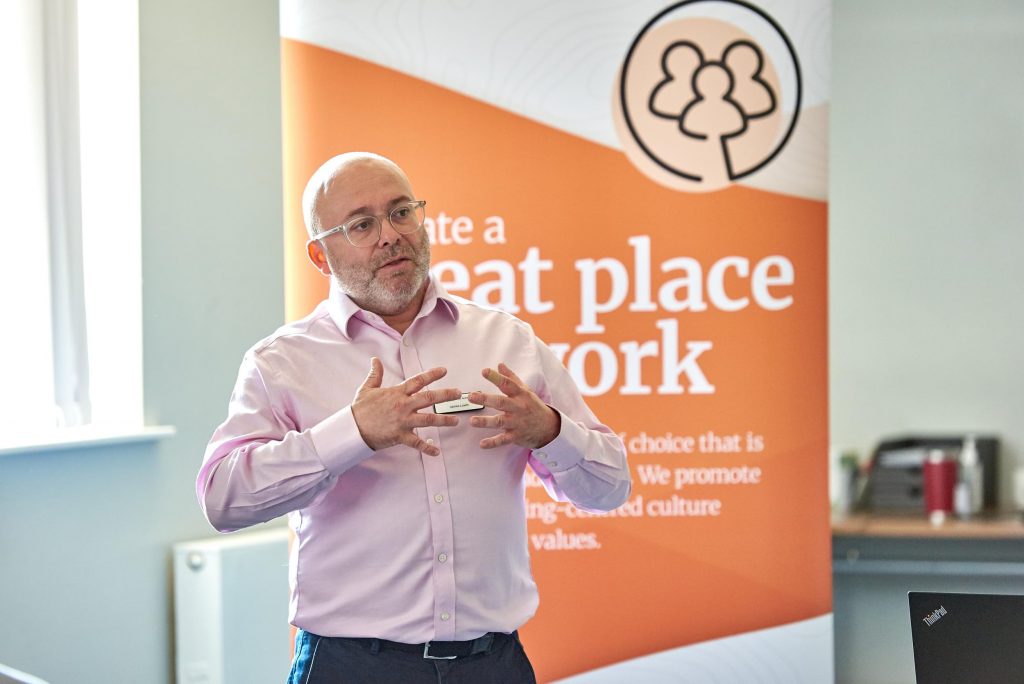 A member of our Executive Leadership Team at a recent workshop