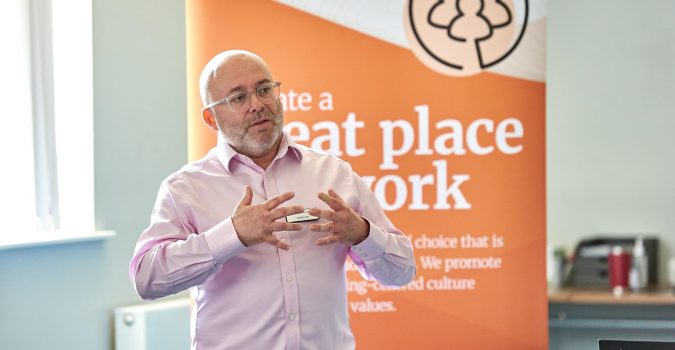 A member of our Executive Leadership Team at a recent workshop